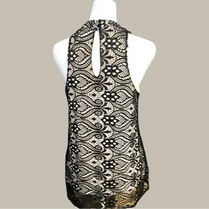 Rue 21 super cute sleeveless lace top with lace up design in front of! thumbnail 7