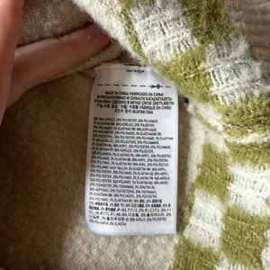 vans off white and green checkered cardigan thumbnail 5
