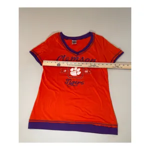 Creative Apparel NCAA Teamwear Clemson Tigers Top Women Size L thumbnail 5