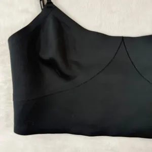Intimately Free People Black Cropped Cami Tank Top‎ OB1282552 Womens Size S thumbnail 2