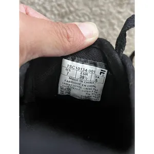 Fila Women's Canvas Sneaker Size 7 Black Classic Minimalist Walking Athleisure thumbnail 3
