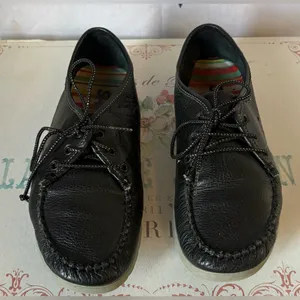 SAS women’s Black Leather Casual Shoes thumbnail 3