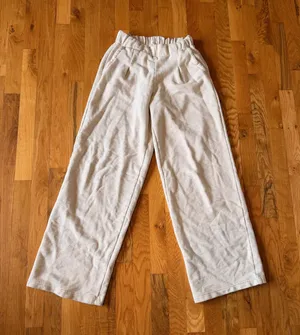 Aerie Cream Sweatpants thumbnail 1