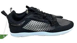 Hike‎ Footwear NEW HF Flow Barefoot Sneakers Cloud Series Black Cream Size 8/8.5 thumbnail 1