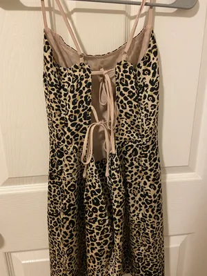 Urban Outfitters Cheetah Print Dress thumbnail 2