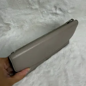 COACH Gray Trifold Wallet thumbnail 3