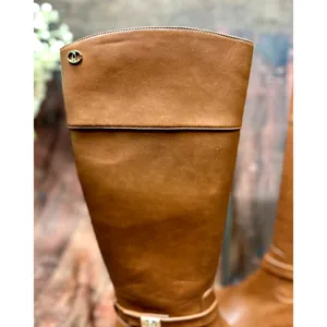Charter Club Johannes Leather Riding Boots - Cognac - size 8.5 thumbnail 8