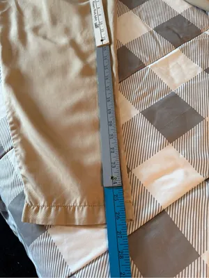 LOFT women’s pleated front slacks Tan size Medium thumbnail 5