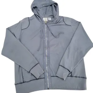 Set Active Y2K Blue Zip‎ Up Hoodie Size Large thumbnail 1