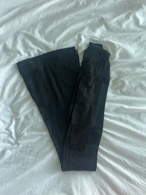 Black Aerie Flare Leggings thumbnail 1
