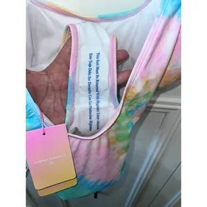 NWT Stoney Clover Lane Women's Tie-Dye‎ One Piece Swimsuit Size Small Multicolor thumbnail 7