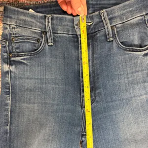 Mother‎ Denim High Waisted Looker Ankle in Watch Me Size 24 thumbnail 7