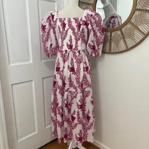 BEYOND by Vera Estella Pondicherry Maxi Dress L Garden Floral Wedding Guest Boho thumbnail 3