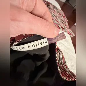 Alice and Olivia Athena Wide Leg Pants size 2 thumbnail 7