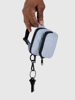 BAGGU Fanny Pack Charm Lavender Grey NWT thumbnail 3