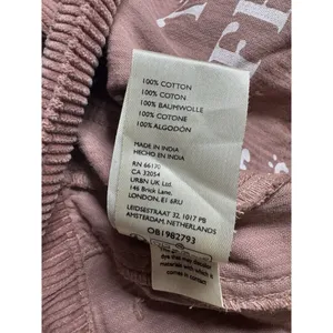 Free People Good Luck MID RISE Barrel Leg Corduroy Pants Withered Rose Size 29 thumbnail 14
