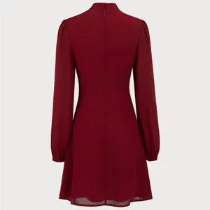 Rihoas Red Mock Neck See thumbnail 8