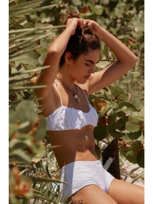 free-est by Free People Perri Jacquard Bikini Top $108 thumbnail 3