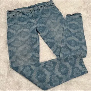 7 for all mankind‎ Aztec skinny jeans 32 thumbnail 1