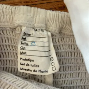 White smocked top thumbnail 2