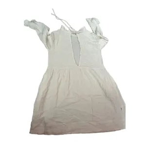 Ces femme SLUBBED COTTON TEXTURED LONG SLEEVE DRESS Small thumbnail 4