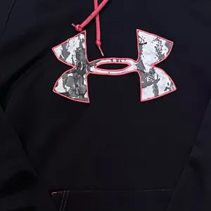 Under Armour Black Hoodie with Pink Accents thumbnail 2