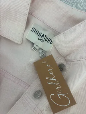 Pink Jean jacket thumbnail 2