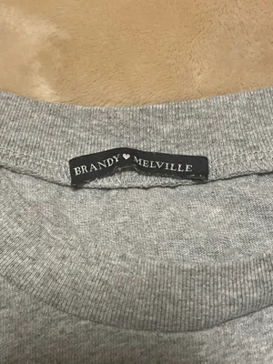 Brandy Melville Grey Malibu Top thumbnail 2