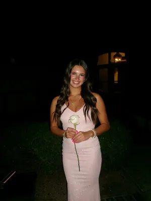 Windsor Pink Prom Dress thumbnail 3