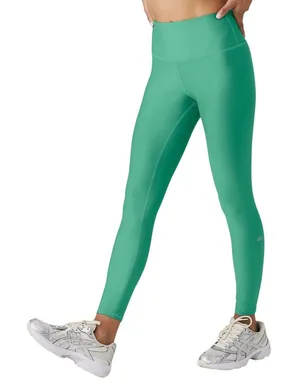Alo Yoga Womens 7/8 High-Waist Airlift‎ Leggings Lettuce Green Size Small Yoga thumbnail 1