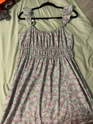 Altar'd State Floral Dress thumbnail 4