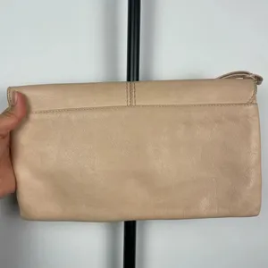 & Other Stories‎ Soft Pink Leather Rectangular Clutch Purse thumbnail 3