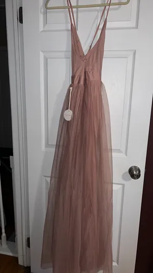 Luxxel Dress Maxi Pink thumbnail 3