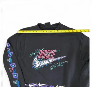 Vintage Nike Stories Retro 90s Graphic Fleece Crew size M thumbnail 6
