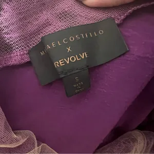 Michael Costello X Revolve Hillary Lace Gown In Purple thumbnail 12
