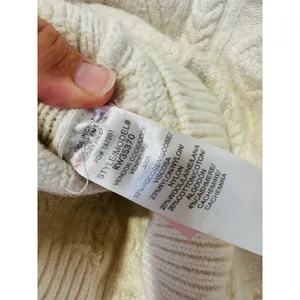 SPLENDID Off-White Wool Blend Quarter Zip Long Sleeve Dakota Half Zip Sweater S thumbnail 10