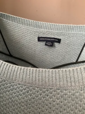 American Eagle Outfitters Wool-Blend Ombré Crewneck Sweater Sz. S thumbnail 2