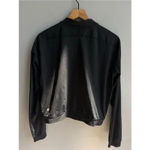 Lululemon Final Lap Jacket Black Perforated Mesh Lightweight Athletic Coat thumbnail 10