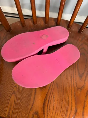 COACH Georgie Knotted Slide Sandals Petunia Pink Sz 7 thumbnail 3