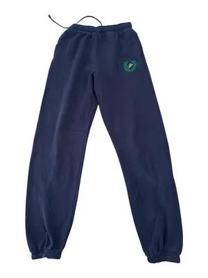 Pink Victoria's Secret Navy Jogger Pants - Green Crest Detail size XS thumbnail 1