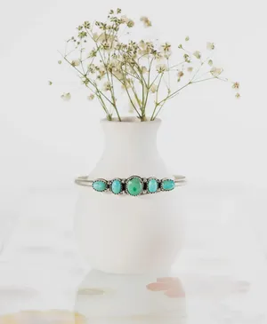 Sterling Silver 925 with Kingston Turquoise thumbnail 3