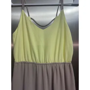 Lulus Exclusive By Your Side Yellow Color Block Maxi Dress Size XS thumbnail 5