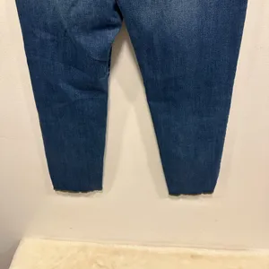 Hudson Jeans Natalie Dianna Dark Blue Ankle & Cropped denim Size 32 thumbnail 6