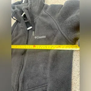 Columbia zip up polar fleece jacket with hood fleece women’s medium thumbnail 9