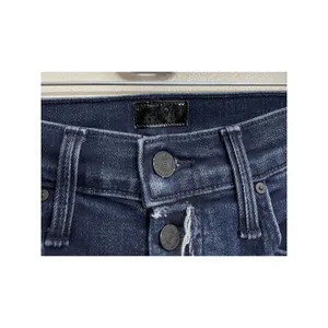Mother The Tripper Ankle Jeans Catch Me If You Can Dark Wash Button Fly 28 *Crop thumbnail 3