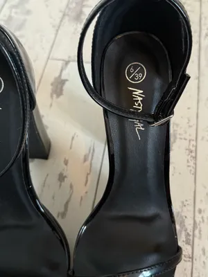 Nasty Gal Patent Black Heels thumbnail 6