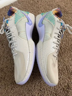 Nike Sabrina 2 Lily Basketball Shoes Gray Pink Teal Size 19.5 NWOT thumbnail 6