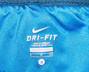 Vintage Style Nike Tempo Shorts Blue Stripe Pattern Y2K Gym Indie Athletic thumbnail 4