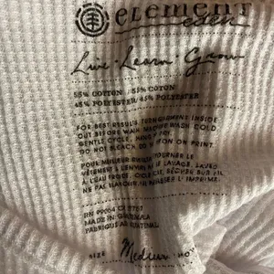 Element Eden Thermal Shirt White Size M thumbnail 6