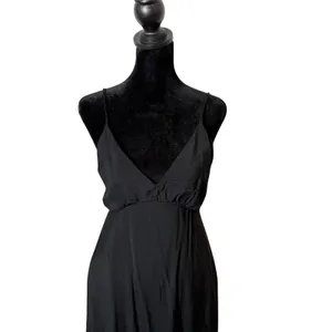 A New Day Whimsigoth Grunge Open Back Tiered Cami Black Maxi Dress Womens S Cut Out thumbnail 8